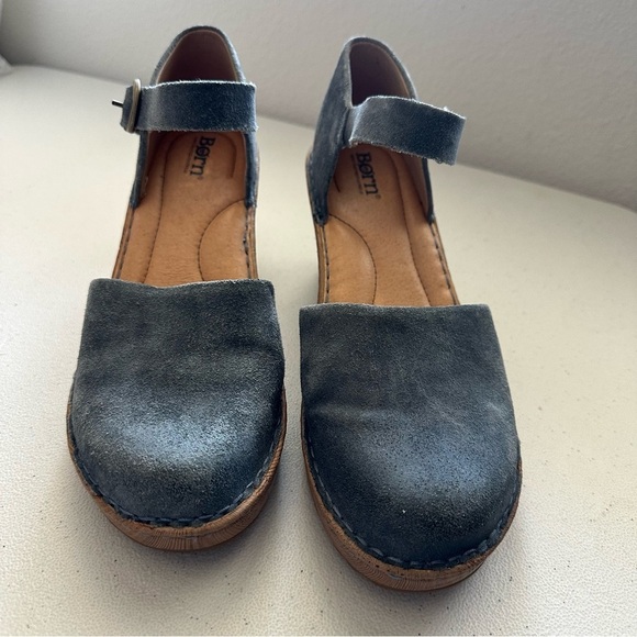 Born Women's Nellie Comfort Mary Jane Wedges - Picture 3 of 8